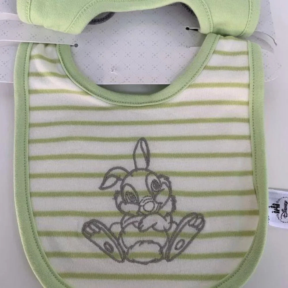 Disney Store Disney Baby Thumper Green Bib Set